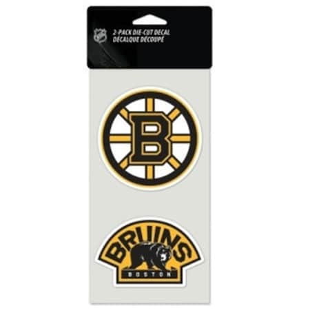 Wincraft Boston Bruins Set of 2 Die Cut Decals, 2PK 3208547975